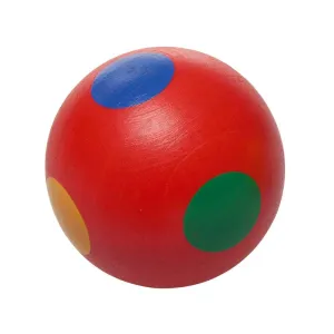 Nic Red Spotted Ball 45mm