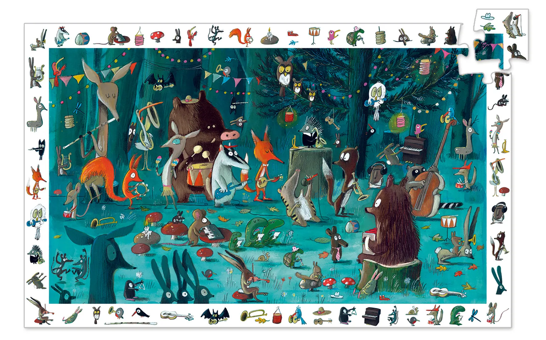 Orchestra Observation Jigsaw Puzzle   Poster