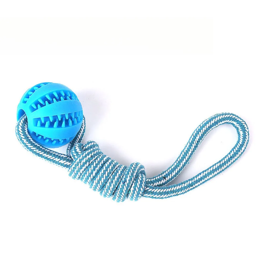 Petkin - Large Dog Interactive Rope Ball Toy