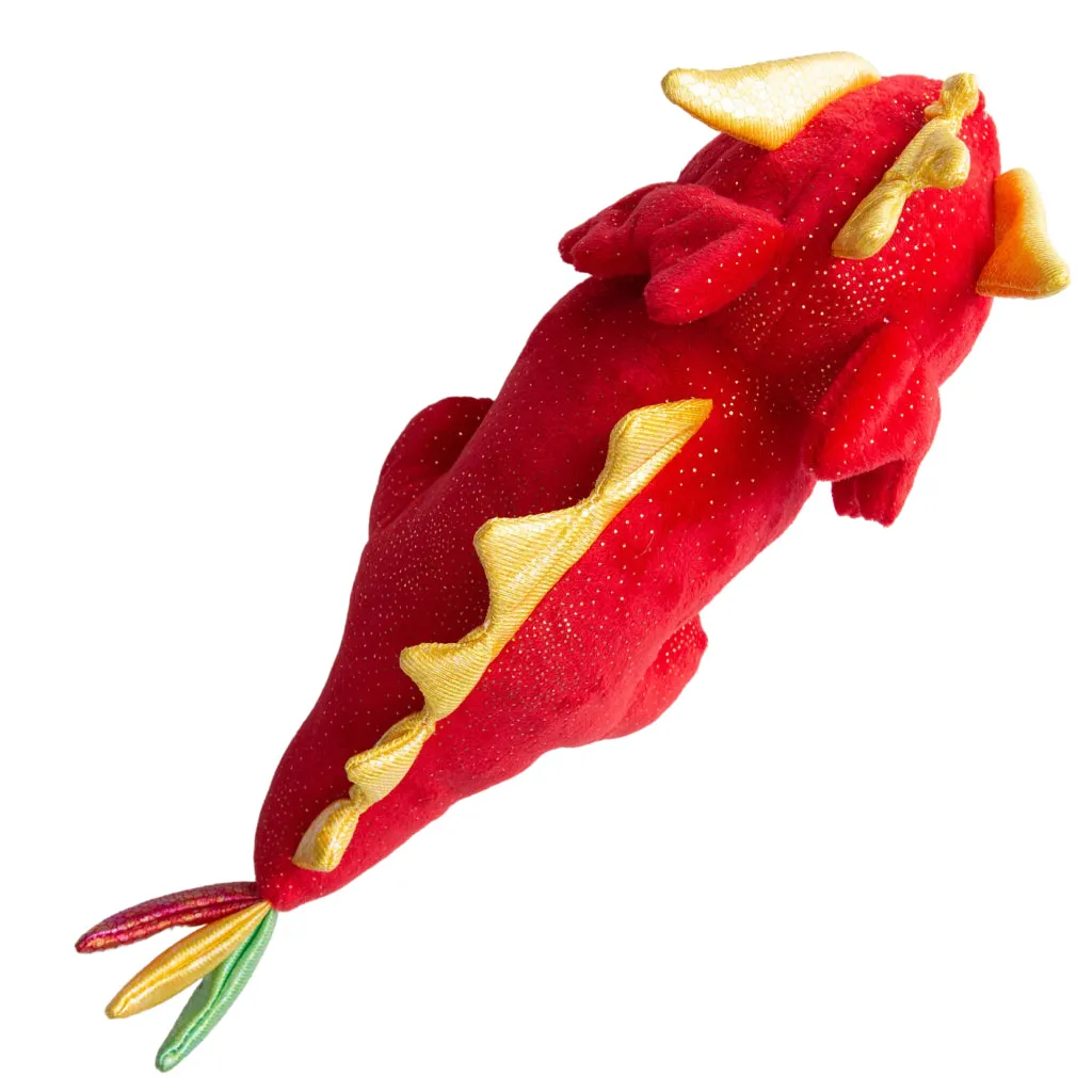 Snugarooz Fire the Dragon Soft Plush Dog Toy