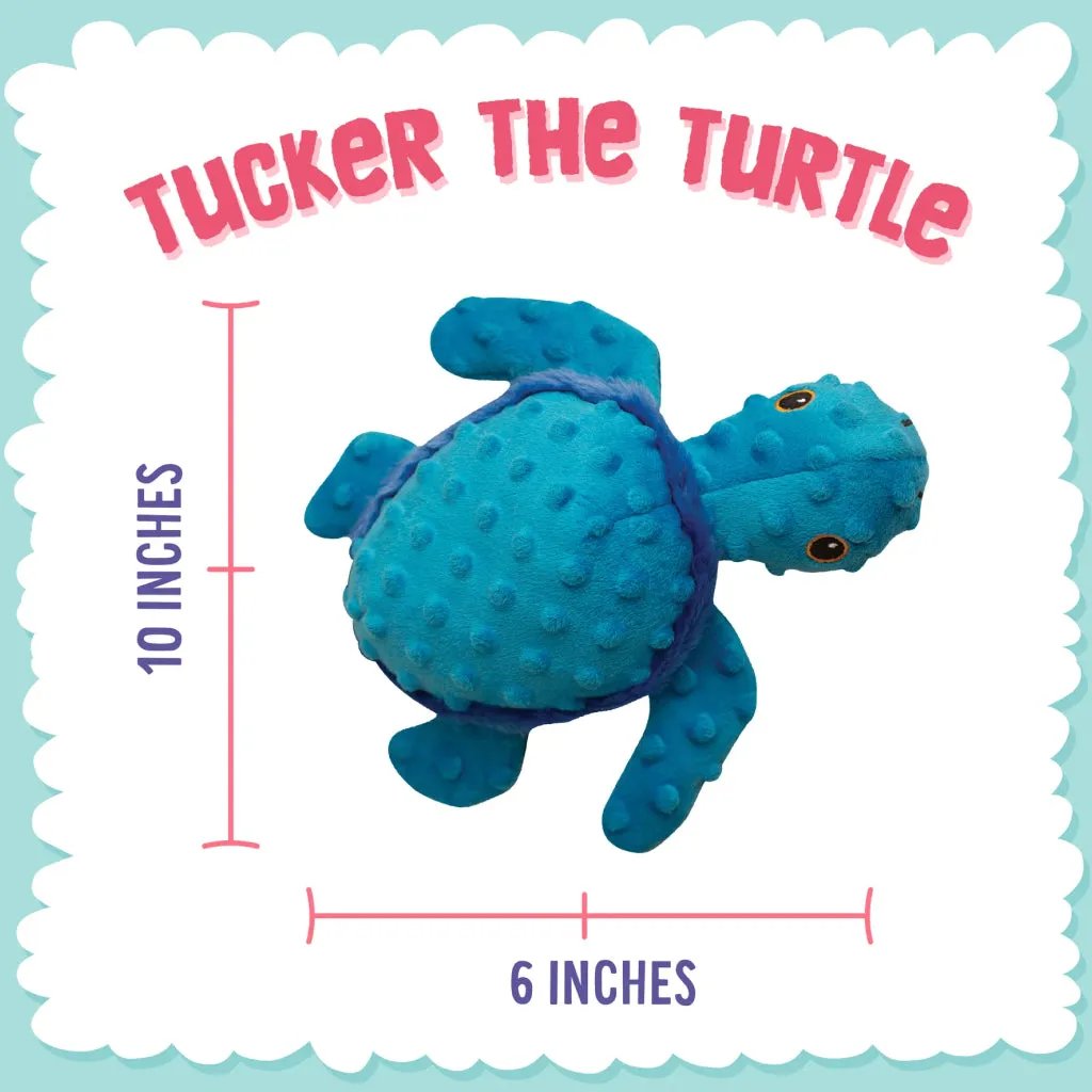 Snugarooz Tucker the Turtle Soft & Durable Plush Dog Toy (10")