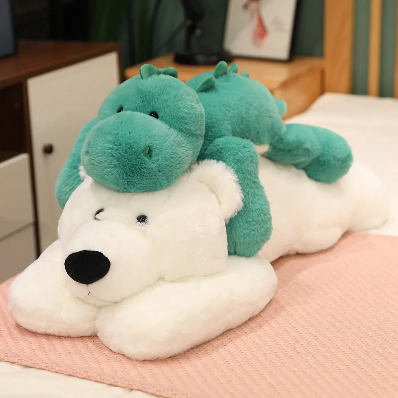 Soft Prone Animal Plush Toy Cute Lazy Stress Relief Gift