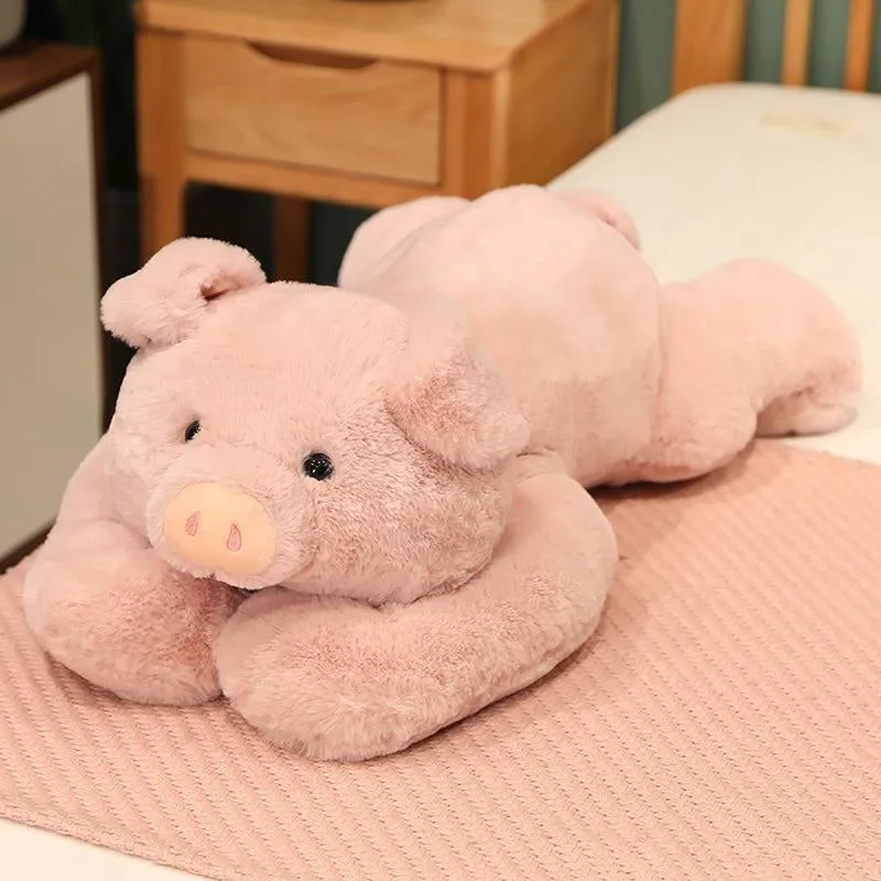 Soft Prone Animal Plush Toy Cute Lazy Stress Relief Gift