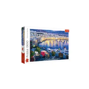 Trefl 1500 Piece Puzzle Mykonos at sunset