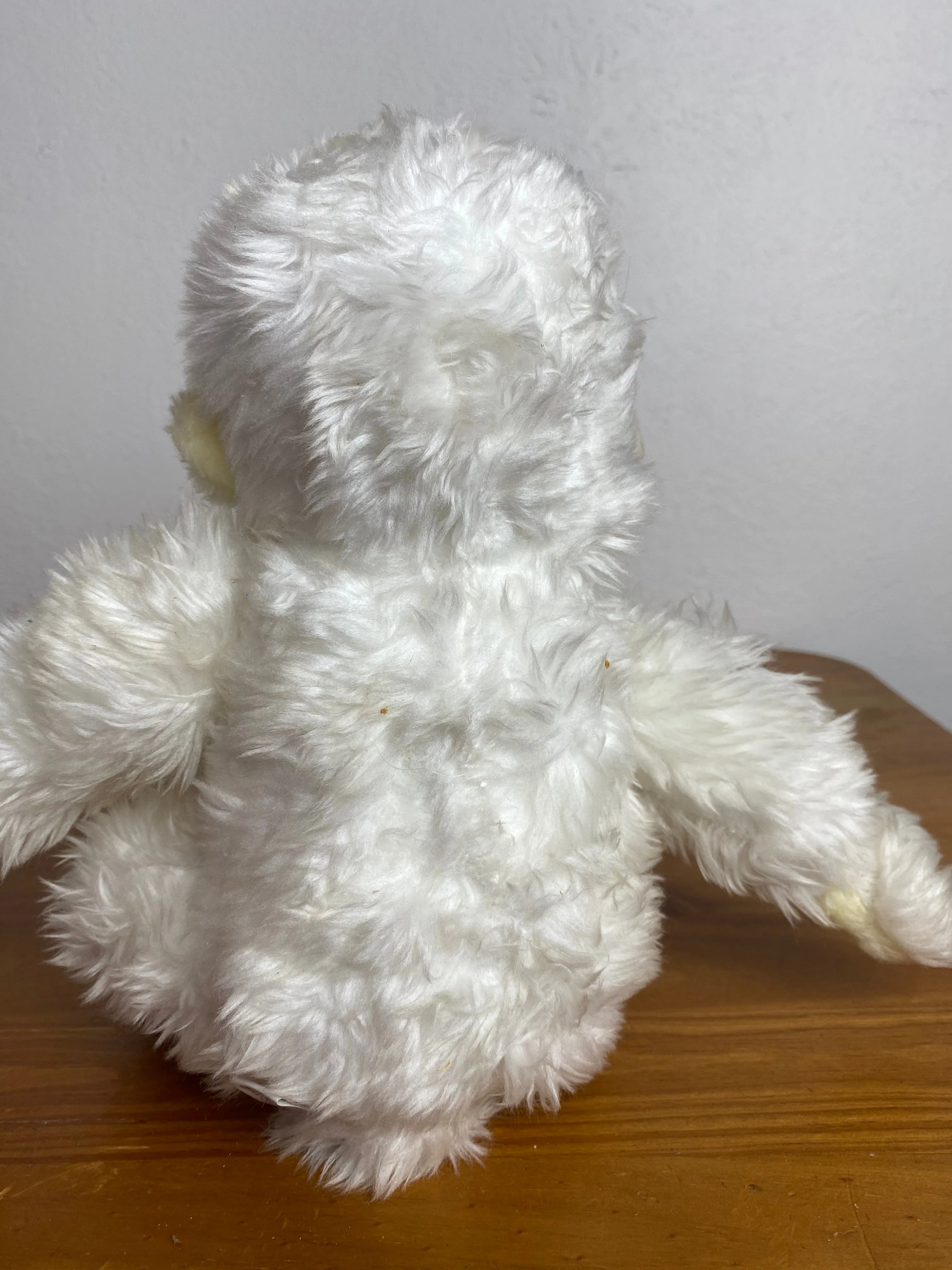 VTG Superior Toy & Novelty Soft White Monkey