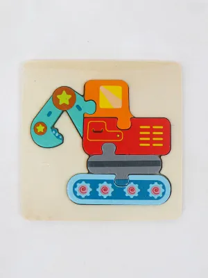 Wooden Crane Decorative Art Jigsaw Puzzle for Kids